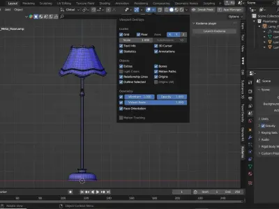 Lamp Floor 3D model purchase