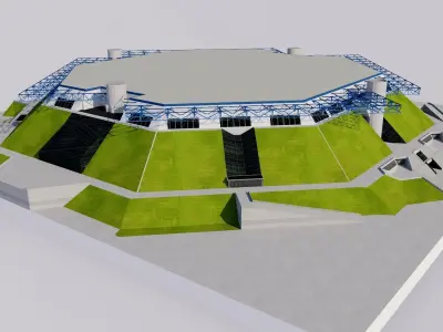 AccorArena - Paris Bercy 3D model