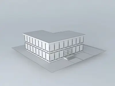 Modern House Free 3D model