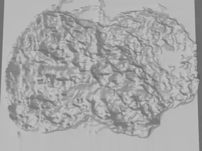 NGC 2440 3D SOFTWARE ANALYSIS 3D print model
