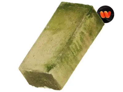 Ceramic Brick Raw Scanned 3D model