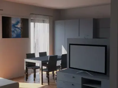 Living room 3D model