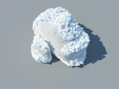 Ko Tapu Rock Thailand 2 3D model