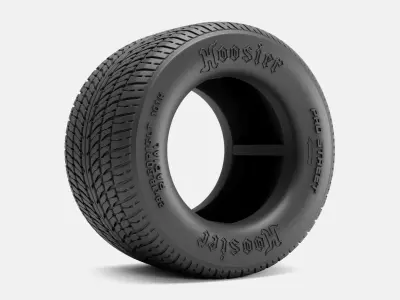 15x15 Hoosier Pro Street Tire 29x18R15 3D print model