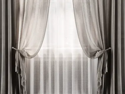 CURTAINS 576C 3D model