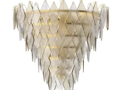 Chandelier Rhombus L 3D model