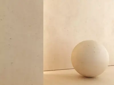 Limestone Material and Tile - Set 01 Texture