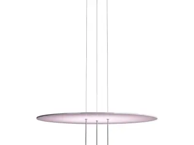 Chromaglo Spectrum Round Reflector LED Pendant Light Low-poly 3D model
