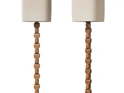 Soho Home floor lamp Felix 3D model