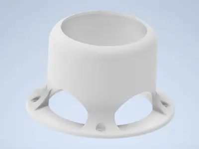 3D print Google Nest Wifi mounting for walls or ceiling  3D print model