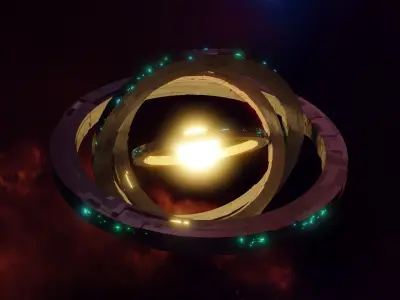 Dyson Sphere 3D model