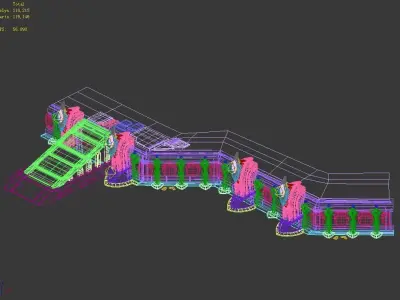 New Area - Relics Platform 01 3D model