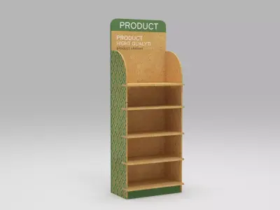 product shelves 3D model