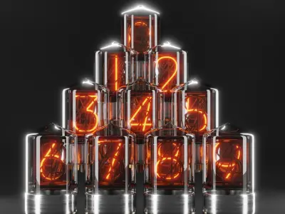 vacuum tube v2 3D model
