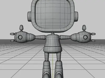 3D Character Robot 3D model