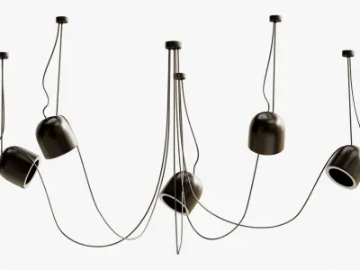 Shilo Dohar Dobo pendant lamp 5 3D model