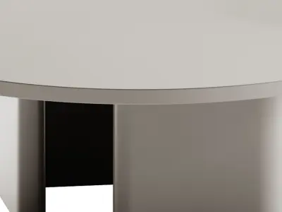 RO ND Colored Coffee Table by DE CI 3D model