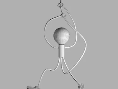 Light Little Iron Man Free 3D model