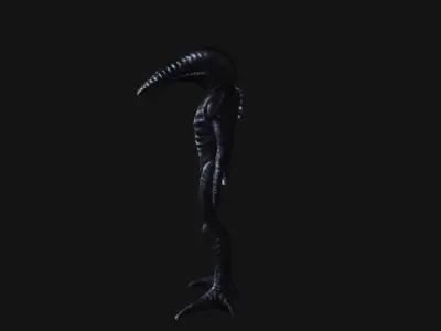 Zylorinax -  Sci-Fi Alien 3D model
