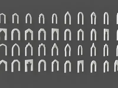 Arc Collections  3D model