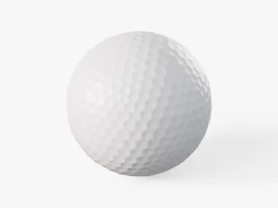  Golfball - Lowpoly 