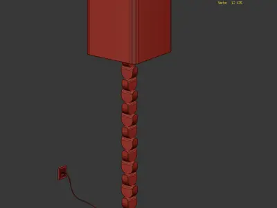 Felix Floor Lamp by Soho Home 3D model