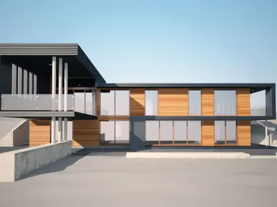 Villa Storingavika 3D model