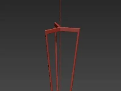 Tube Chandelier By Michael Anastassiades 3D model
