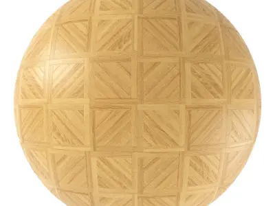 Parquet - Laminate - Wooden floor 4 in 1 3D model 14