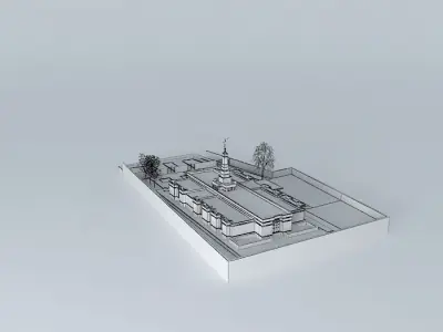 LDS, Temple Villahermosa, Tabasco, Mexico. Templo Mormon, 85 ... Free 3D model