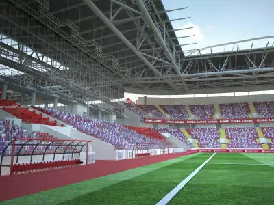 Spartak Arena Moscow 3D model