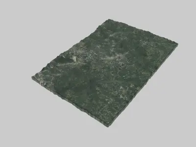 Durham City Low-poly 3D model