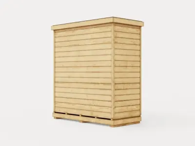 Large Tool Store Low-poly 3D model