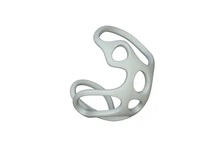 SciFi Cube Object No 34845 Low Poly Shape Texture