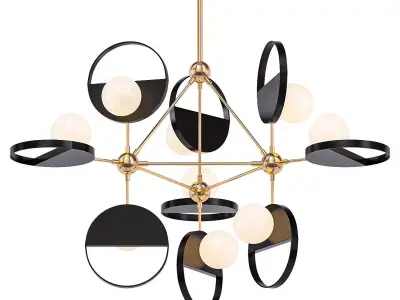 Travis Chandelier 3D model