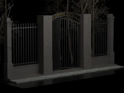 Arkham Asylum Batman  3D print model