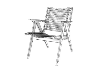 Rex 120 Lounge Chair 3D model