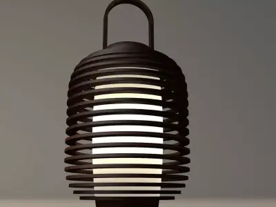 Reed Lamp 1 3D model