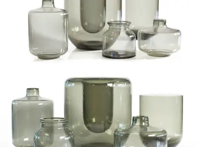 Mickleton  Kristina Recycled Glass Vase  Low-poly 3D model