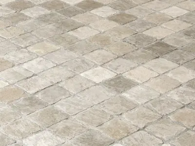 Mrf Pavement Set28 Low-poly 3D model