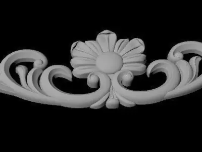 dekor ornament 3D model 112