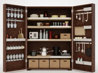 Kitchen Tool Low-poly 3D model