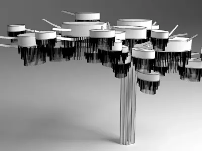 Decorative Tree 3D model buy