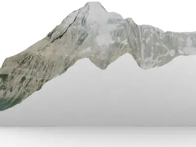 Mount Robson  3D model