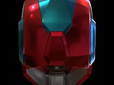 Iron Patriot war machine MK2 3d printable model 3D print model