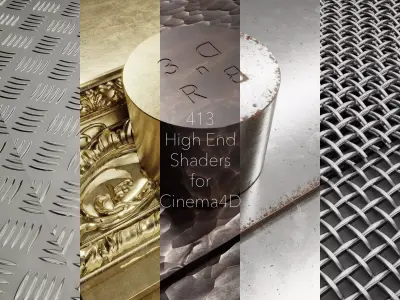 V-ray 5 for Cinema 4D Metal Shaders Free Catalog Texture