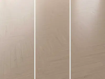  Parquet Oak Tundra Brushed set 2 3D model