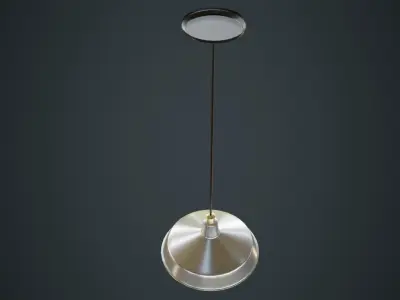 Hanging Lamp 2B Low-poly 3D model