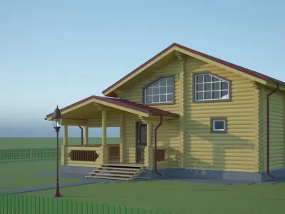 village house Free 3D model