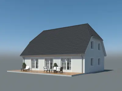 Generic Holiday Villa 008 3D model